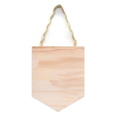Imagem de KIAGA, Flâmula Decorativa em Madeira de Pinus Cor:PINUS NATURAL;Tamanho:31X16CM