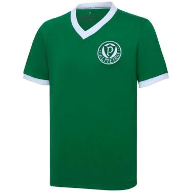 Imagem de Camiseta Palmeiras Retro 1960 Verde Oficial Licenciada Betel