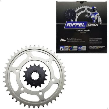 Imagem de Kit Coroa Pinhão Riffel Mt 07 Mt 10 Sp Fz 07 Fz 10 Xsr 700