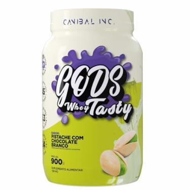 Imagem de Gods Whey Tasty - 900g Pistache com Chocolate Branco - Canibal