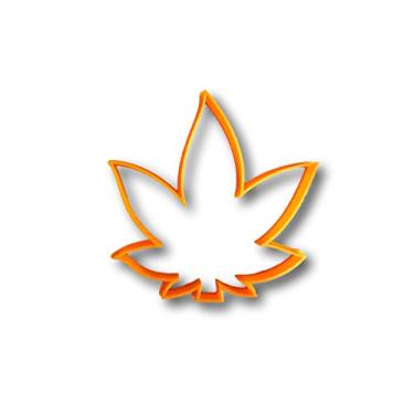 Imagem de Cortador de biscoito de folha de maconha, May Vary, 1"