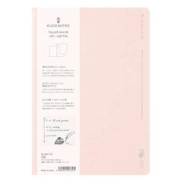 Imagem de kleid 8441-03 Caderno quadriculado pequeno, B6, grade de 2 mm, rosa claro