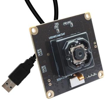 Imagem de MMlove Módulo de câmera USB Ultra HD 4K com foco automático antivibração, 11 MP, 30 fps 90°, lente sem distorção, câmera Lightburn de alta velocidade, IMX258, webcam de segurança industrial para PC