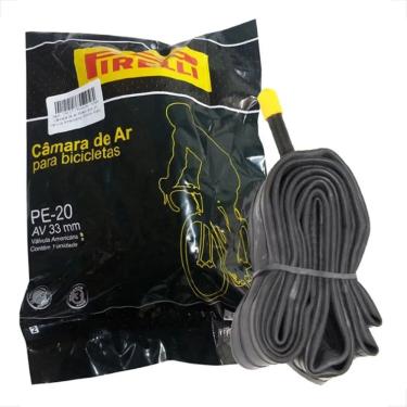 Imagem de Camara De Ar Aro 20 Pirelli Bicicleta Infantil Bico Grosso