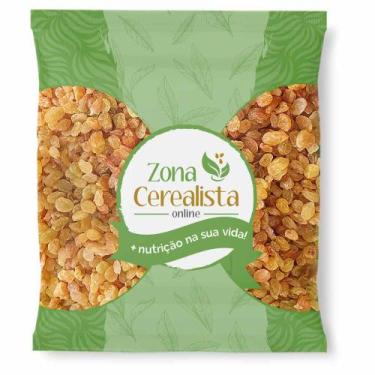 Imagem de Uva Passa Branca Sem Semente (Granel 500g) - ZONA CEREALISTA ONLINE