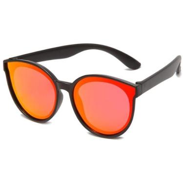 Imagem de Óculos De Sol Infantil Flexível Gatinho Polarizado Uv400 - KIDS, 7, Pr