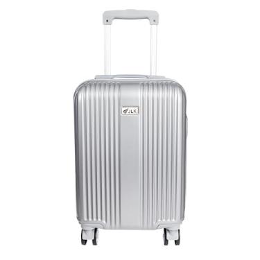 Imagem de Mala Viagem Bordo 10 Kg (Prata, Mala 8Kg + Frasqueira P)