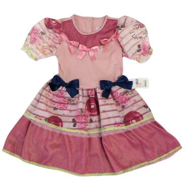Imagem de Vestido infantil Festa Junina Kou kla