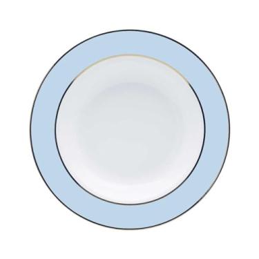 Imagem de Oxford Conjunto Com Pratos Fundos 23,5Cm 06 Peças Flamingo Classic Azul