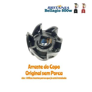 Imagem de Acoplamento Arrastador Original do Copo para Liquidificador Britania B