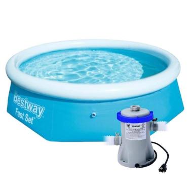Imagem de Piscina Inflável 2.300 Litros + Filtro 220v - Bestway