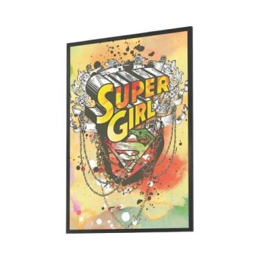 Imagem de Supergirl Filme Poster Retro Papel Kraft Adesivo Diy Arte Estética Pin