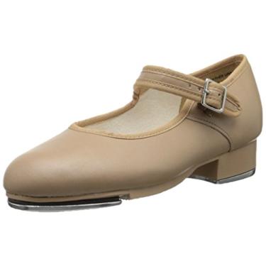 Imagem de Capezio Tênis feminino Mary Jane 3800, Caramel, 33