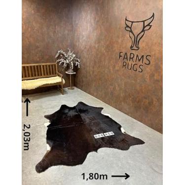 Imagem de Tapete de Couro em Formato de Boi - Promocional | 006450