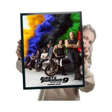 Imagem de Paul Walker Fast & Furious Clássico Vintage Poster Home Bar Café Decor