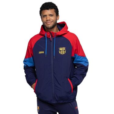 Imagem de Jaqueta Corta-Vento Barcelona Masculina com Capuz