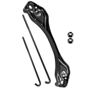 Imagem de Kit de suporte de bateria 74481-26020 adequado para Toyota 4Runner FJ Cruiser Lexus GX460 GX470 2003-2023, kit de suporte de montagem de bateria substitui 74451-35090, com parafusos e porcas de aço