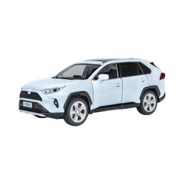 Imagem de Carro De Brinquedo Em Escala 1/24 Land Cruiser RAV4 De Liga Metálica F