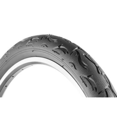 Imagem de Pneu Tipo Flame 26x 2.125 Balão Slick Bike Fogo Cor Preto - VEGA