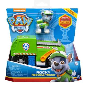 Imagem de Patrulha Canina Veiculo Solido de Resgate Reciclavel Rocky Sunny 2722