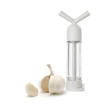 Imagem de Moedor Triturador de Alho 20Cm Plástico e Acrílico - Wincy Casa
