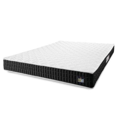 Imagem de Colchão Casal Espuma D33 New Millenium 138x188x19cm Branco/preto Helle