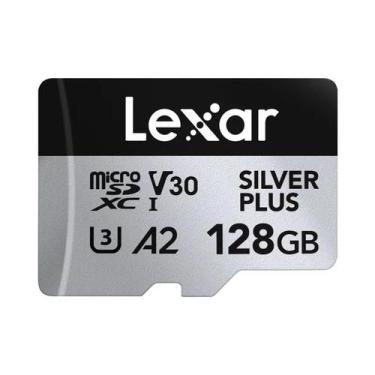 Imagem de 256GB 128GB 64GB Lexar Professional Micro SD Card Silver plus UHS-I U3