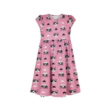 Imagem de Vestido manga curta menina Alakazoo Ref 19526-Feminino