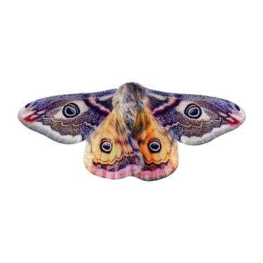 Imagem de simhoa Asas de mariposa para crianças, vestimenta leve com tiras elásticas, decoração fofa, cosplay, pequeno adereço de maquiagem, fantasia de mariposa,