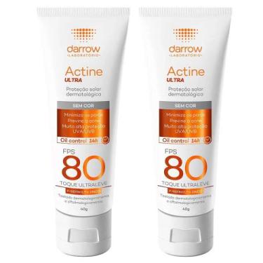 Imagem de Darrow Actine Ultra Kit com 2 Unidades  Protetor Solar Facial FPS80  4