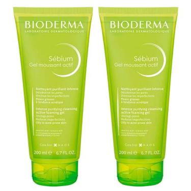 Imagem de Bioderma Sébium Actif Kit com 2 Unidades - Gel de Limpeza Antioleosida