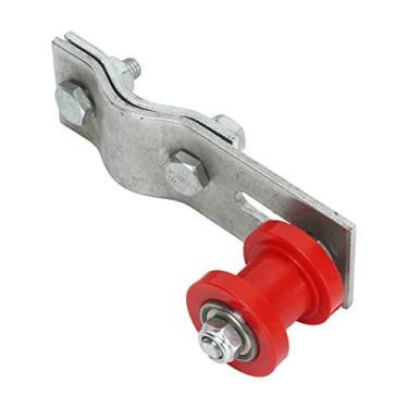 Imagem de Slider de Correntes de Rolos de Ajustador de Serviço Pesado Branco para 49cc, 66cc, 80cc Motores de Bicicleta (Vermelho)