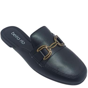 Imagem de Chinelo Beira Rio Casual Feminino com Detalhe de Fivela, Preto, 36