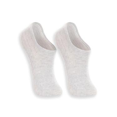 Imagem de Kit 2 Pares de Meias Invisível Lupo 4270-088, Cinza