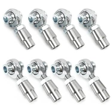 Imagem de 5/8 x 5/8-18 Heim Joint Rod End RH & LH com porcas de atolamento, alargador (conjunto 3/10.2 cm-4)
