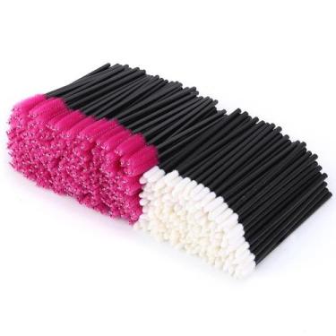 Imagem de Conjunto de pincéis de rímel e lábios descartáveis Spoolies Tbestmax 4