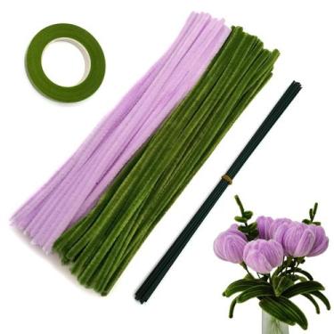 Imagem de Conjunto de limpadores de cachimbo Clamecy Purple Olivegreen 200 unida