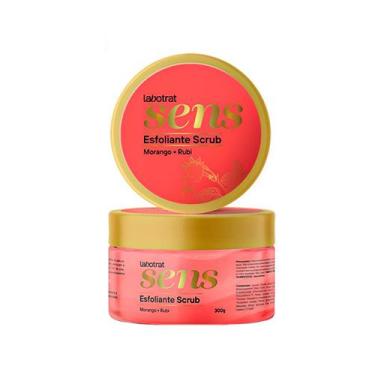 Imagem de Esfoliante scrub morango e rubi  sens 300gr - labotrat sens
