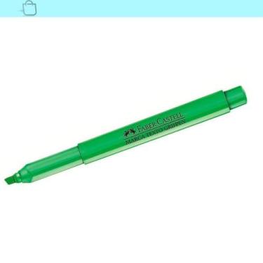 Imagem de Marca-Texto Grifpen Faber Castell Diversas Verde Superflore - Faber-ca