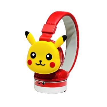Imagem de Fone Headset Over-Ear Bluetooth Wireless Pikachu - HDL