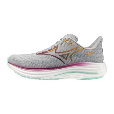 Imagem de Mizuno Tênis de corrida feminino Wave Rider 29, Harbor Mist-roxo escuro, 36