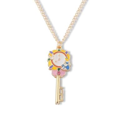 Imagem de Colar mágico inspirado na lua, acessório de bijuteria de fantasia de Halloween, presente de anime para mulheres, Zinco, Sem Pedra Preciosa