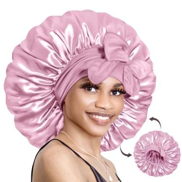 Imagem de Bonnet de seda BONNET QUEEN Queen para mulheres que dormem com gravata