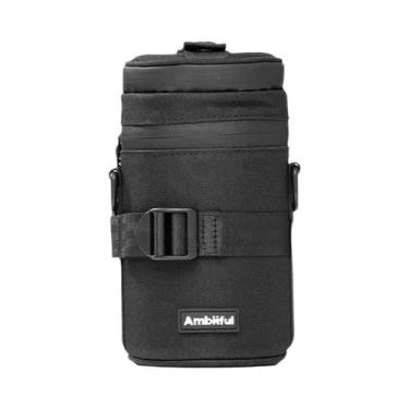 Imagem de Bolsa Grande Para Lentes De Câmera Com Cordão Para Lentes DSLR Canon S