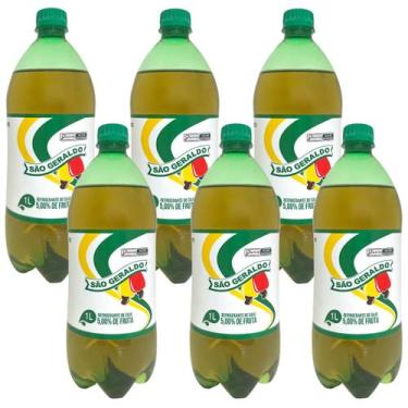 Imagem de Refrigerante de Caju São Geraldo 6 Litros Cajuína Nordestina
