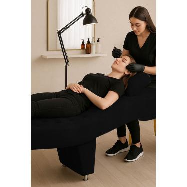 Imagem de Maca De Maquiagem E Estética Cadeira Alicia Preto