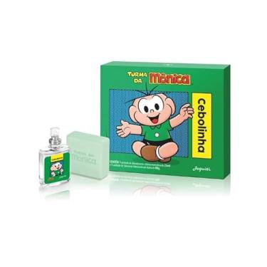 Imagem de Turma da Mônica Kit Perfume Infantil com Sabonete em Barra, Cebolinha, Verde, 25ml