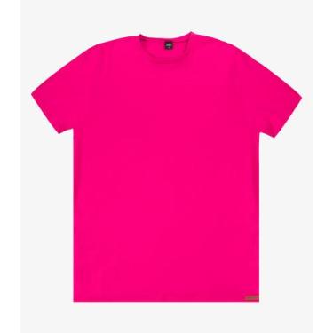 Imagem de Camiseta Masculina Select Rosa, GG, Rosa
