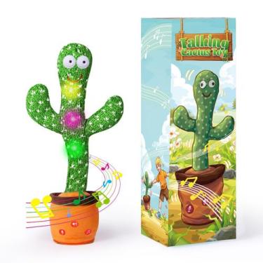 Imagem de Brinquedo Dancing Talking Cactus Sunny Cactus para bebês - Marca Própr
