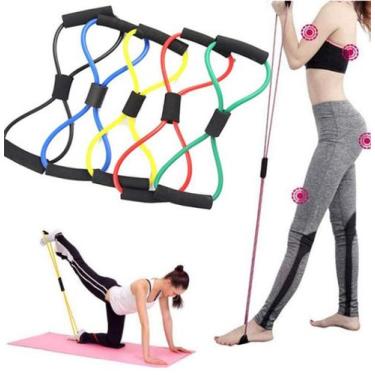 Imagem de Extensor Elástico Exercícios Ginástica Fitness  - temdetudomesmo